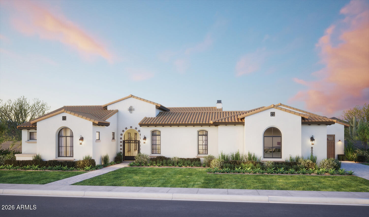 An Extraordinary New-Construction Estate Nestled On A Private One-Acre Homesite In Scottsdale's Coveted Cactus Corridor